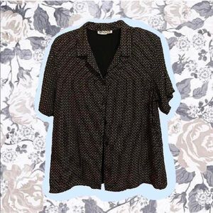 Vintage floral button down
